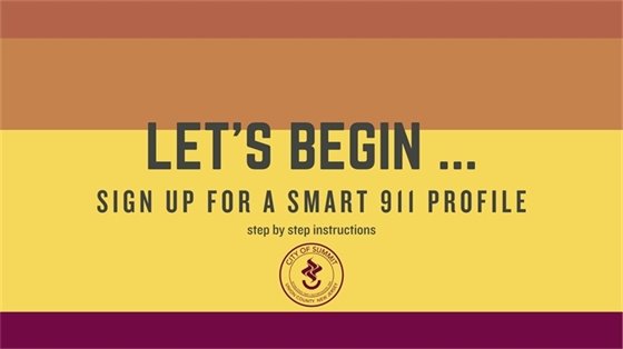 maroon and gold video slide with text