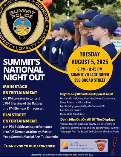 community event flyer