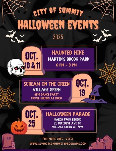 halloween events flyer