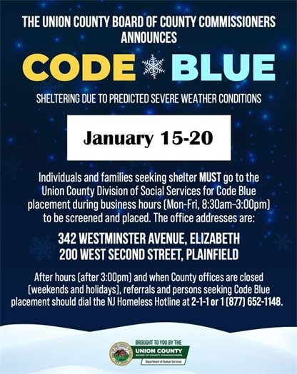code blue flyer