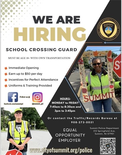 crossing guard flyer