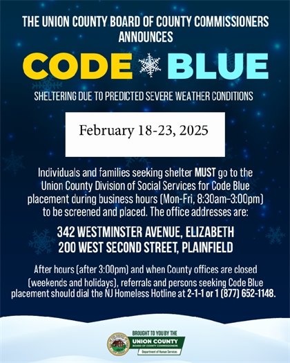 code blue flyer