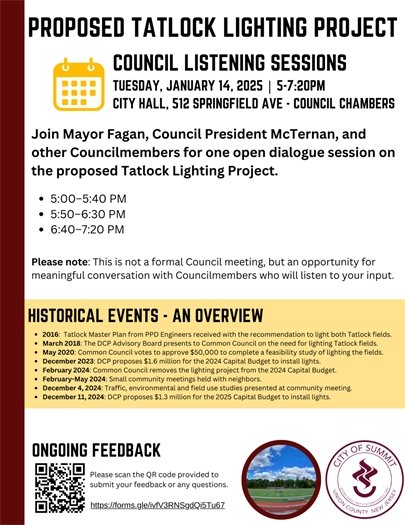 flyer with information