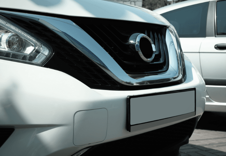 image of front of car