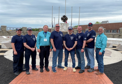 group photo of firefighters