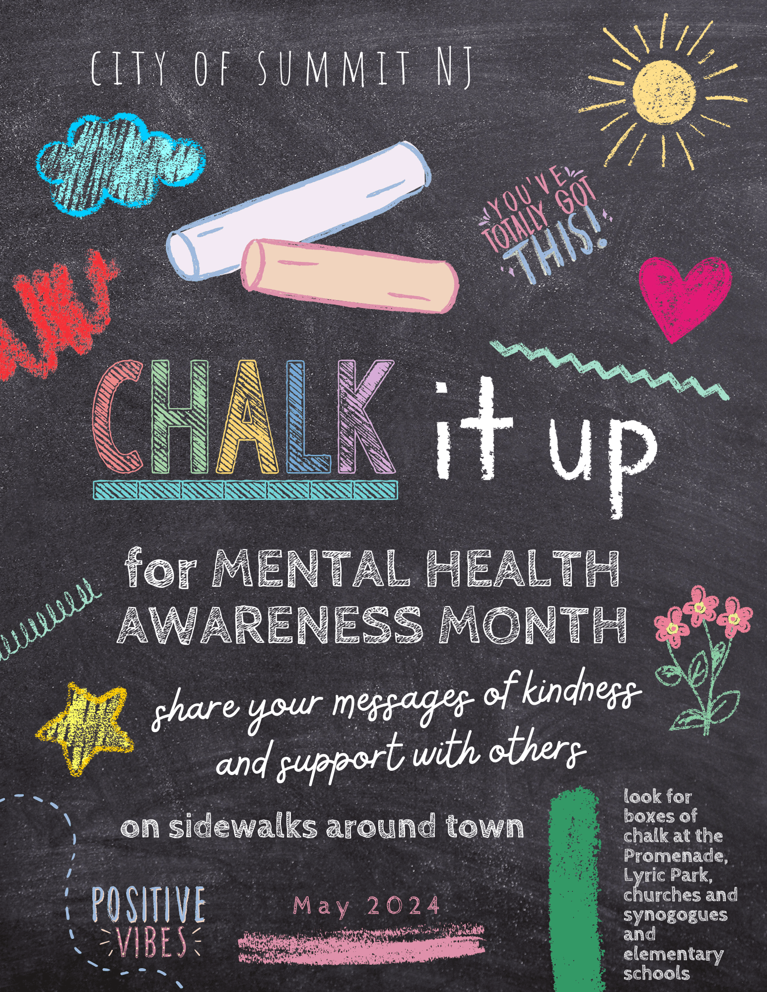 chalk it up poster