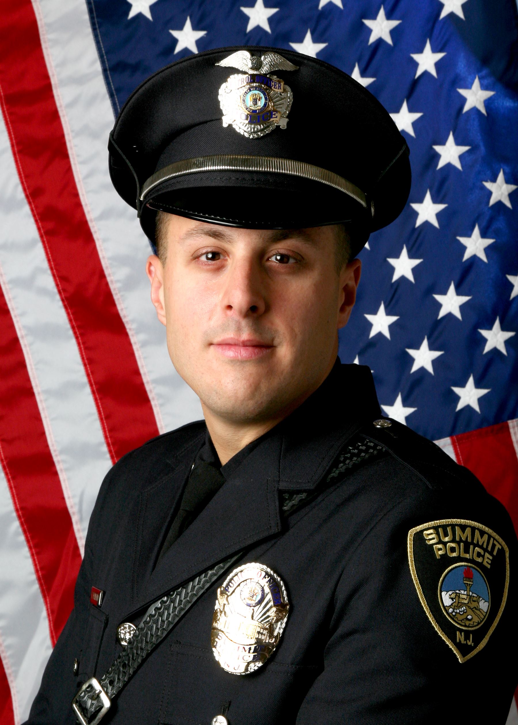 police officer portrait