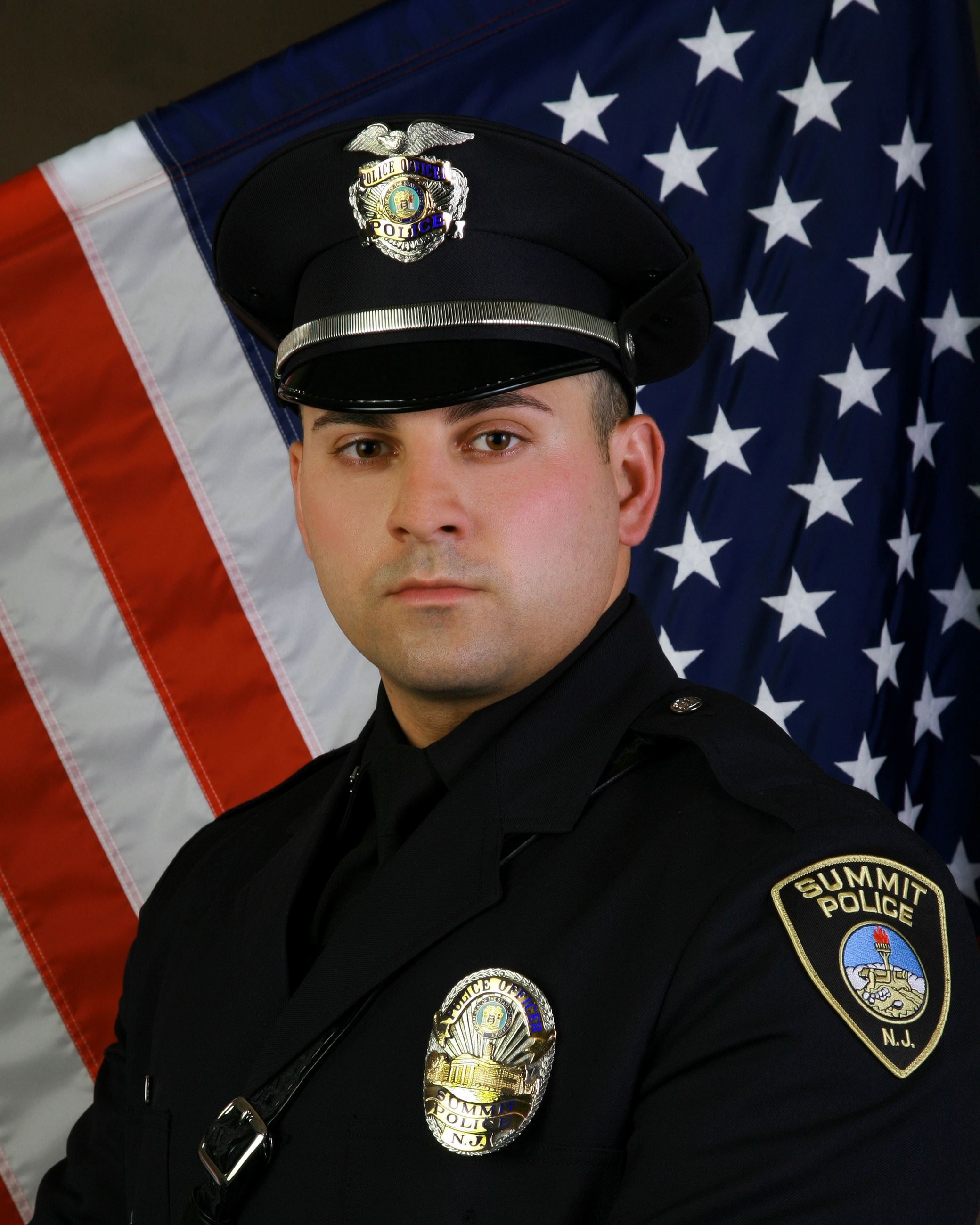 police officer portrait