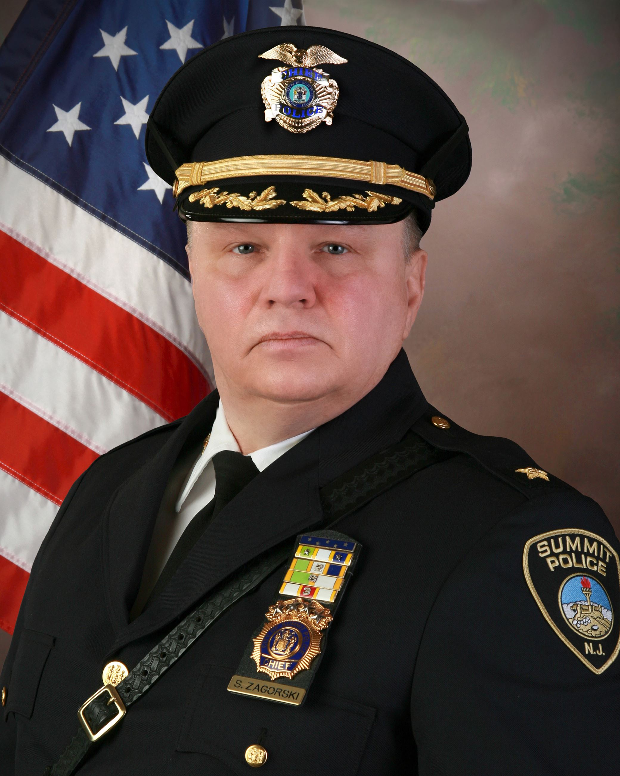 police officer portrait