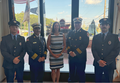 fire department swearing in