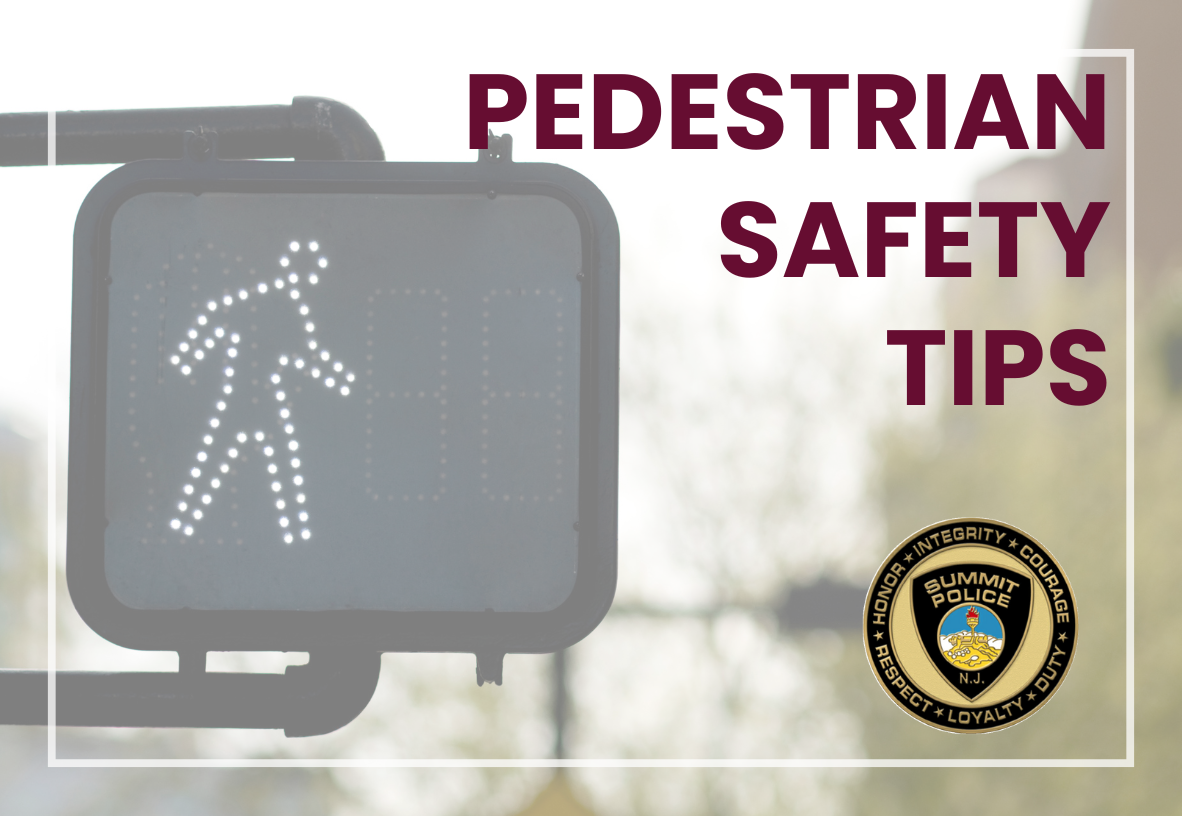 pedestrian safety tips graphic