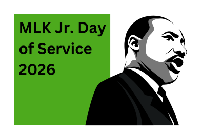graphic for martin luther king jr day of service