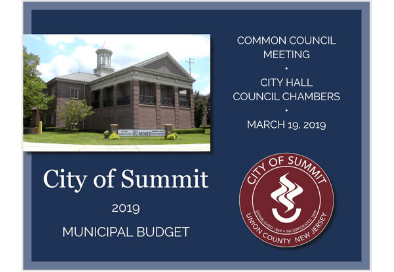 2019 Muncipal Budget newsfeed