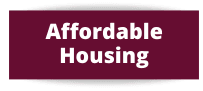 Affordable Housing Button in red with white lettering