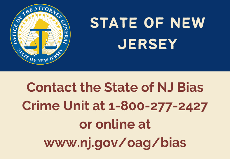 Report bias crime NJ