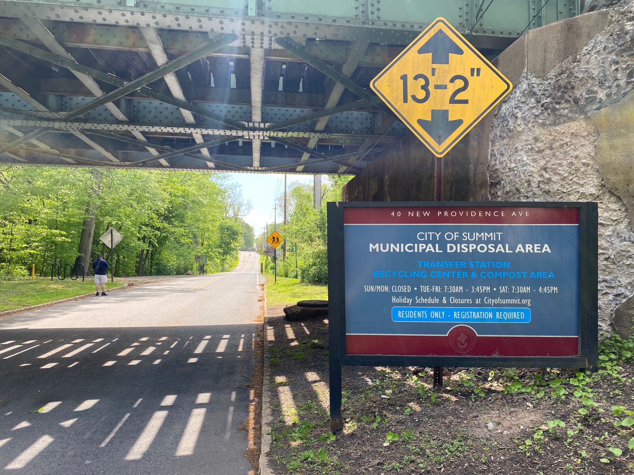 Transfer Station entrance