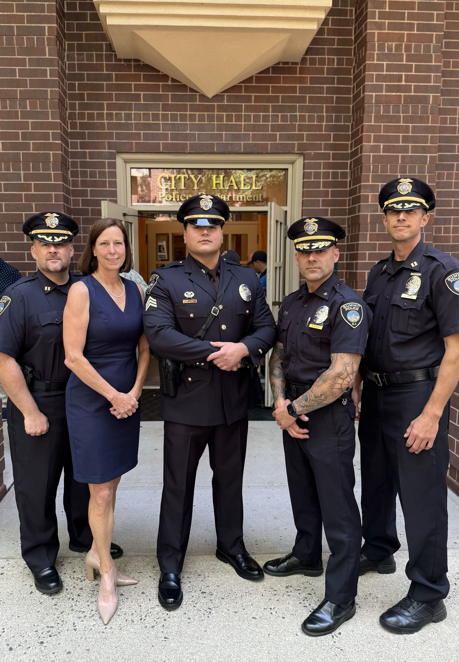 police sergeant swearing in