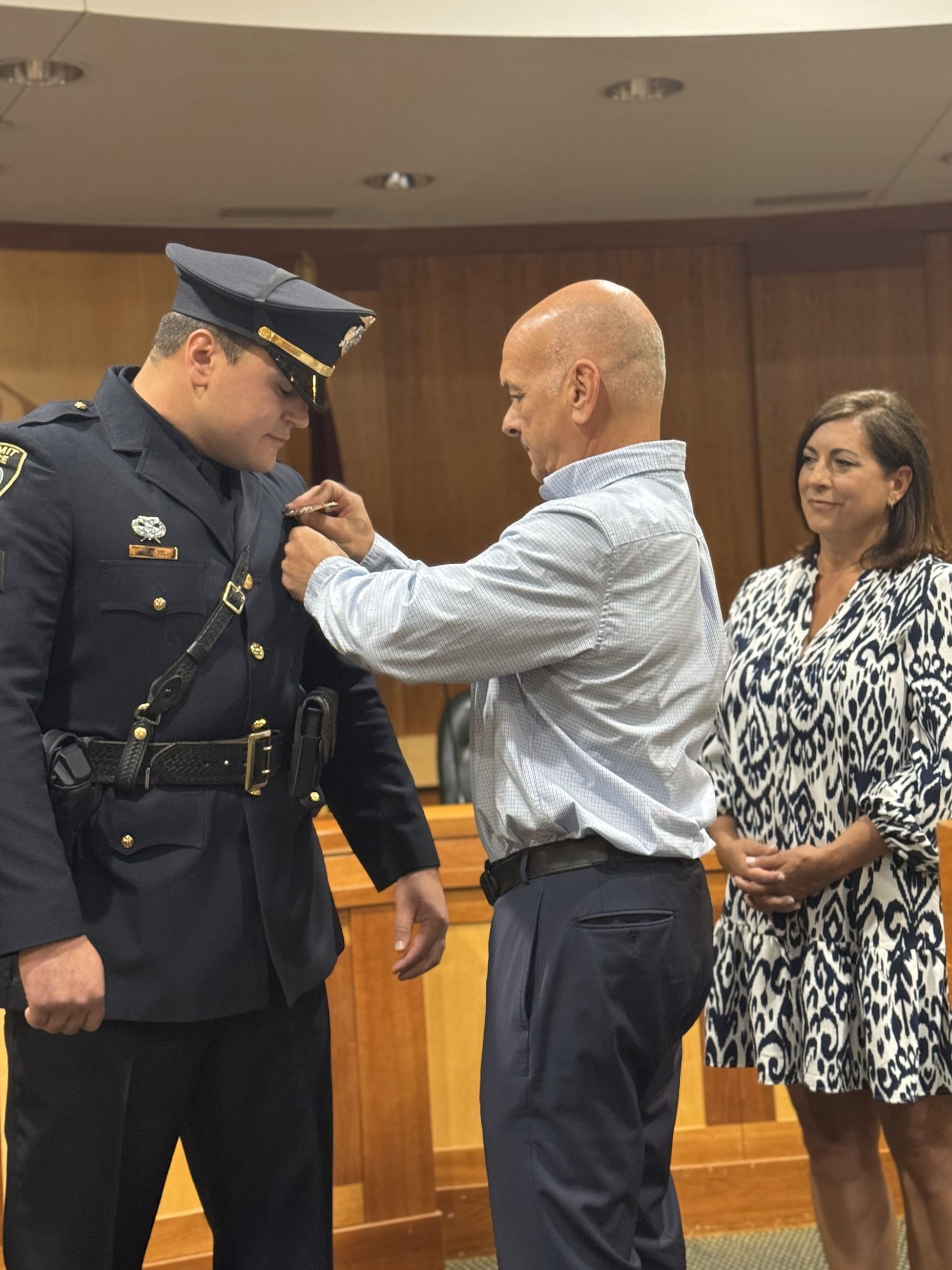 police sergeant swearing in