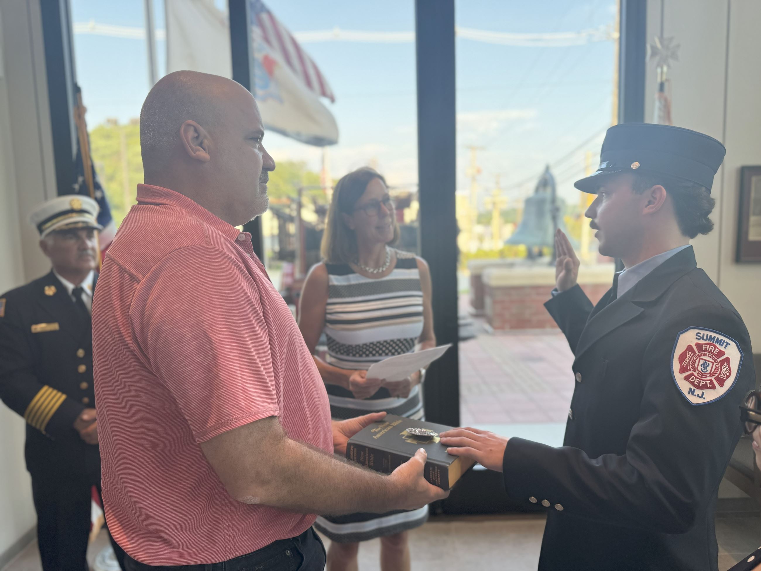 fire department swearing