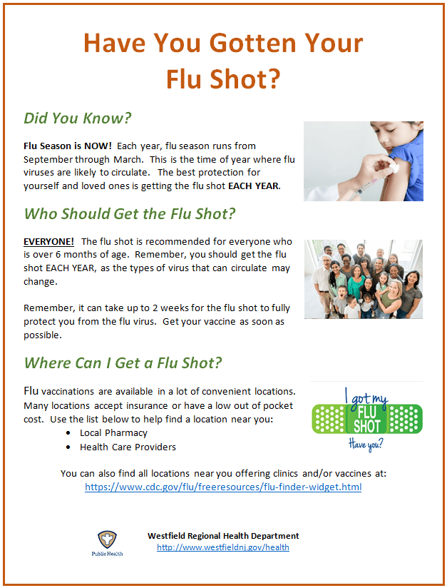 flu shots 2017